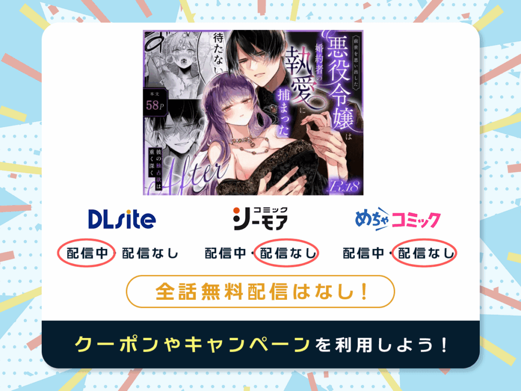 『前世を思い出した悪役令嬢は婚約者の執愛に捕まったAfter~彼の独占欲は重く深く~』を配信している電子書籍一覧