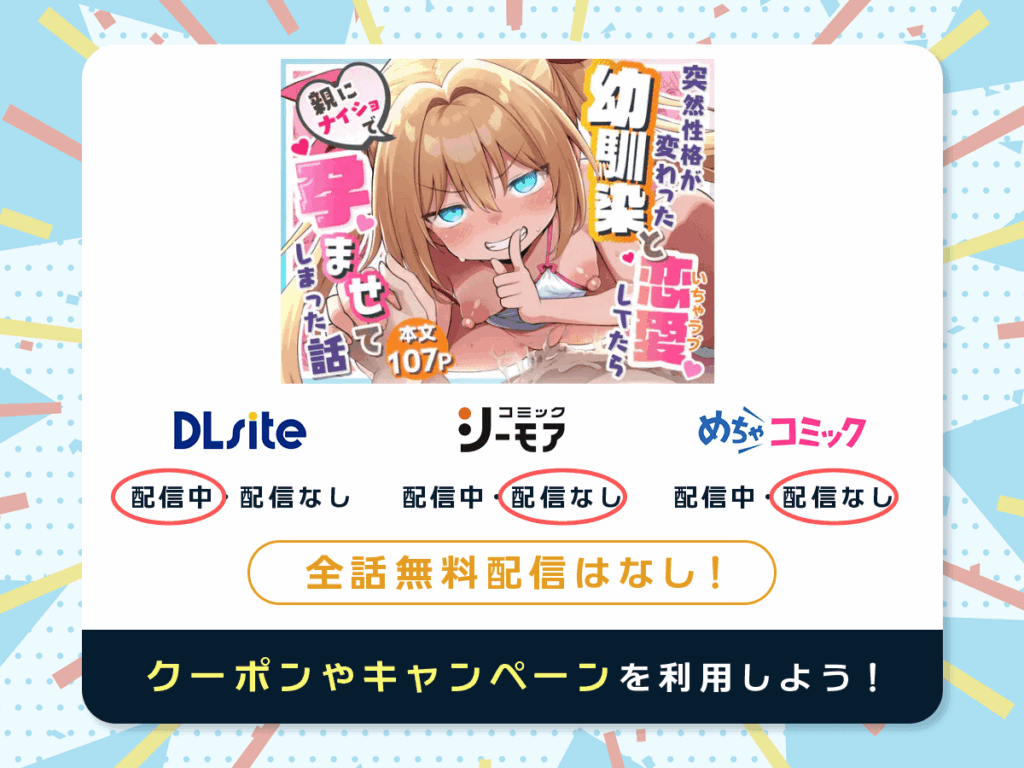 『快談都市伝説 突然性格が変わった幼馴染と恋愛してたら親にナイショで孕ませてしまった話』を配信している電子書籍一覧