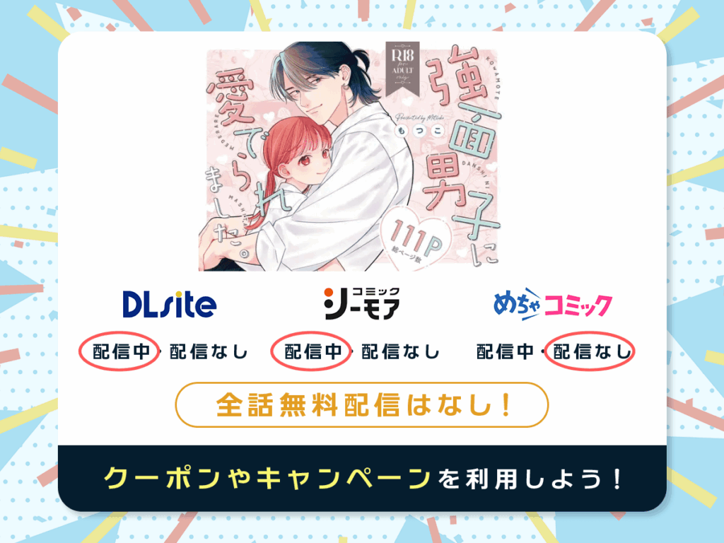 『強面男子に愛でられました。』を配信している電子書籍一覧