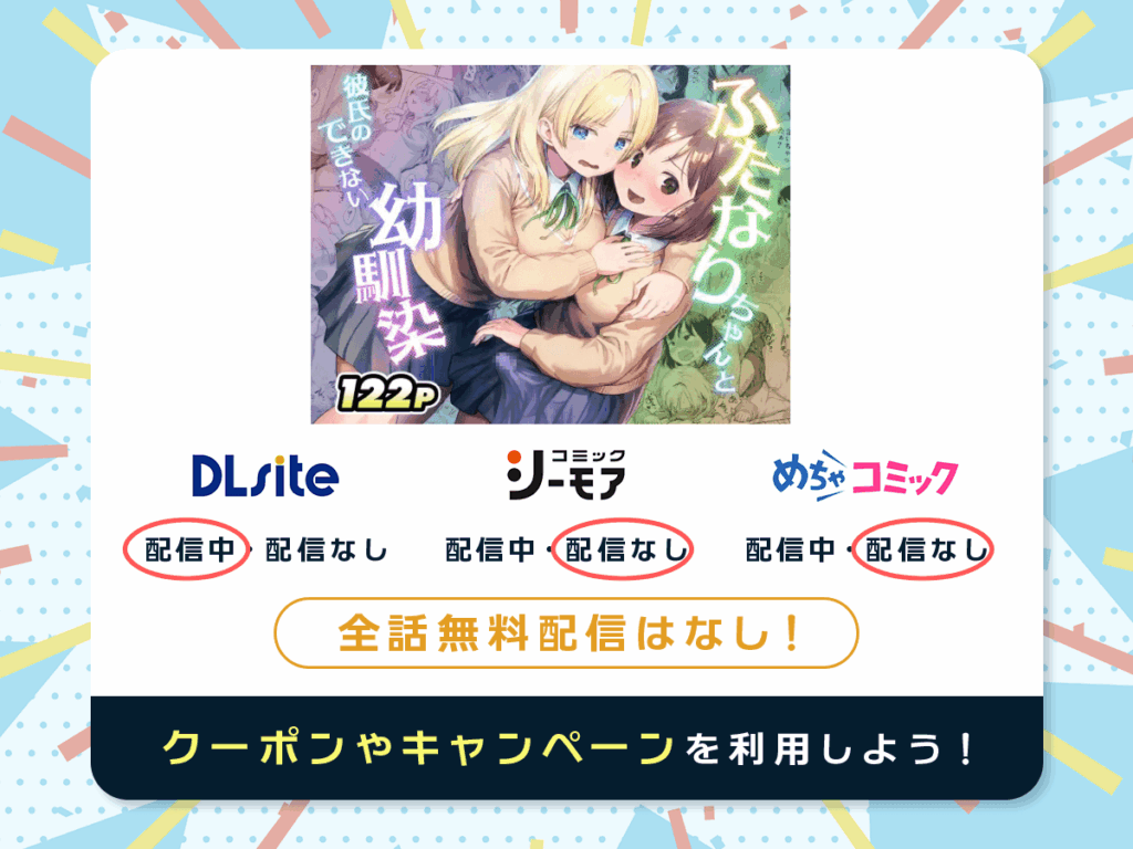 『ふたなりちゃんと彼氏のできない幼馴染』を配信している電子書籍一覧