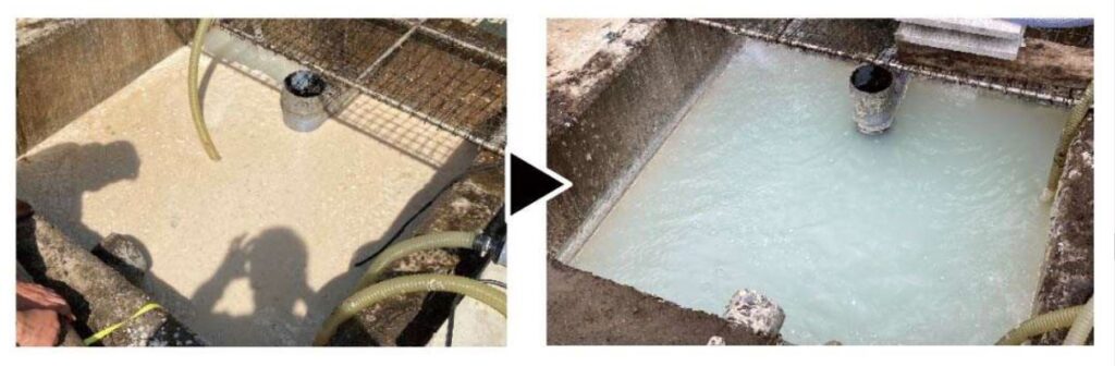 排水中の油脂分を除去する設備