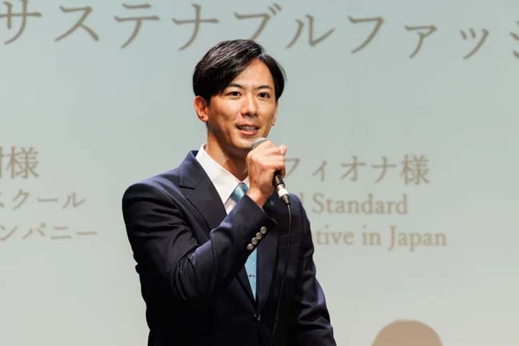 河合一樹氏（株式会社明石スクールユニフォームカンパニー 取締役）