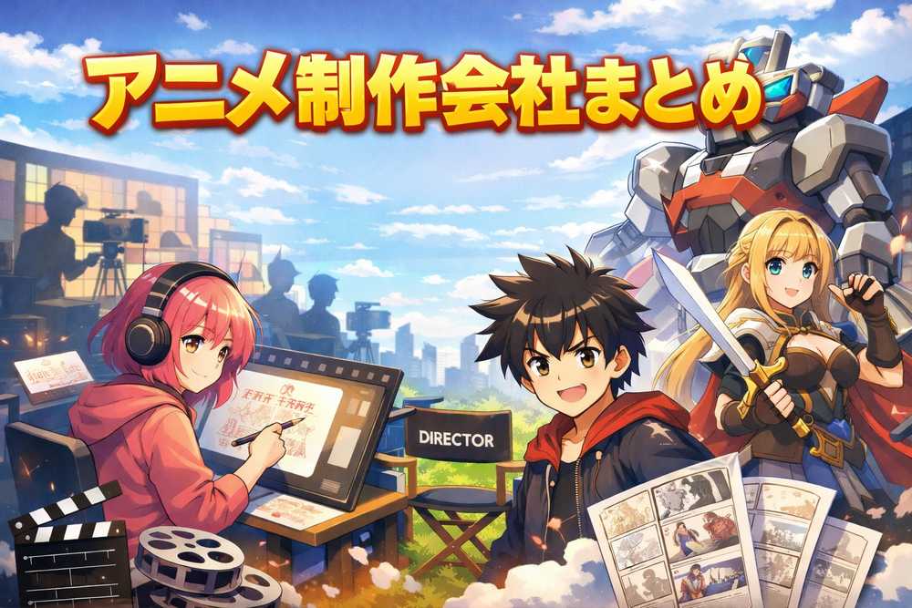 アニメ制作会社まとめ