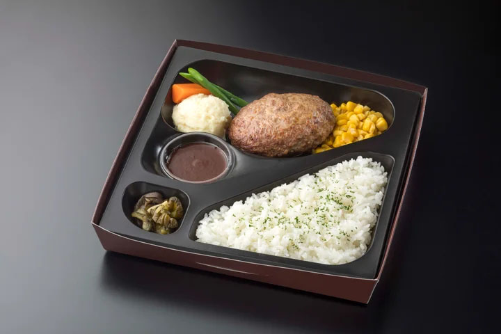 ミート矢澤のＢＩＧハンバーグ弁当