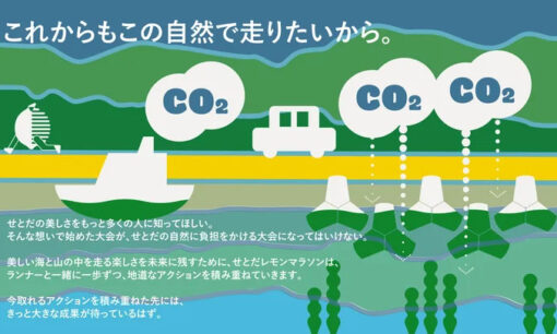 せとだレモンマラソン2025、環境配慮で持続可能な大会運営へ