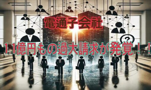 電通子会社、コロナ事業で1.1億円過大請求が発覚