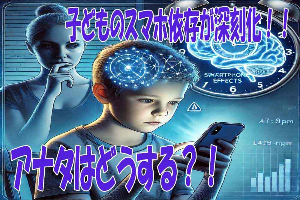 子どものスマホ依存