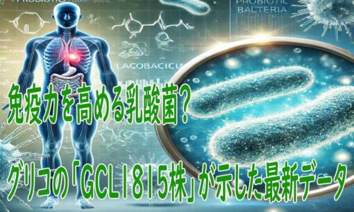 免疫力を高める乳酸菌？グリコの「GCL1815株」が示した最新データ