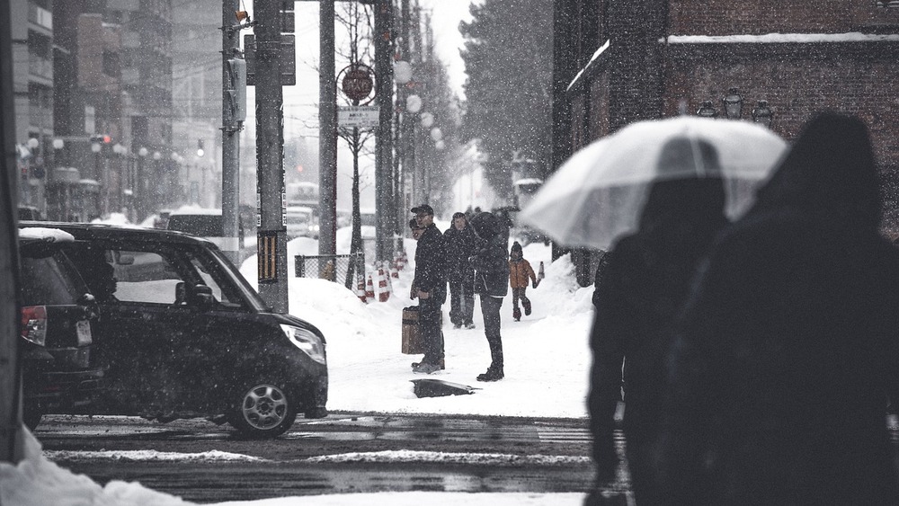 雪　日本