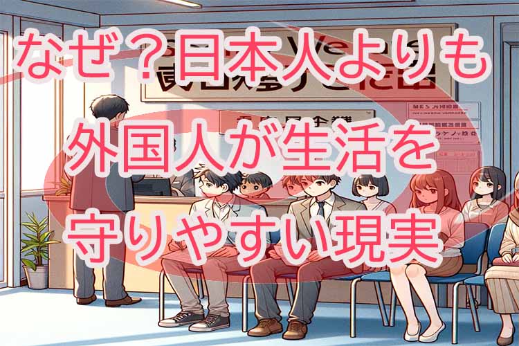 なぜ日本人よりも外国人が生活保護を受けやすいのか？