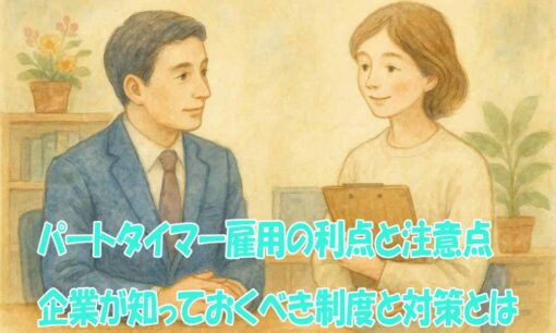 パートタイマー雇用の利点と注意点　企業が知っておくべき制度と対策とは