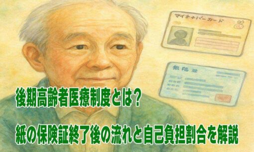 後期高齢者医療制度とは？紙の保険証終了後の流れと自己負担割合を解説