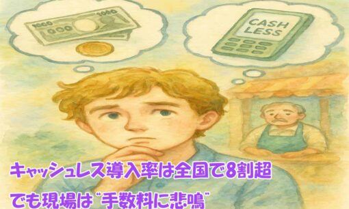 キャッシュレス導入率は全国で8割超　でも現場は“手数料に悲鳴”
