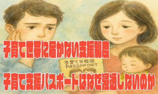 子育て世帯に届かない支援制度　子育て支援パスポートはなぜ浸透しないのか
