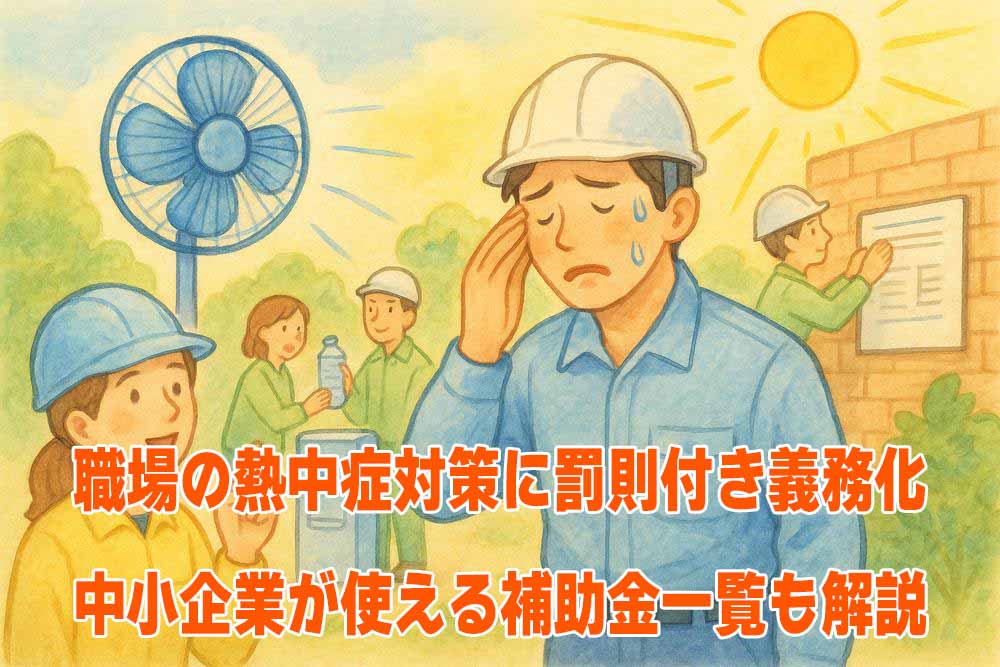 熱中症対策_罰則と補助金