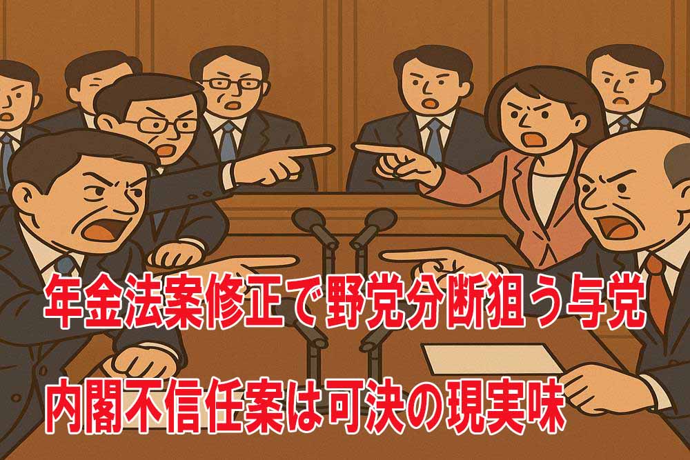内閣不信任案