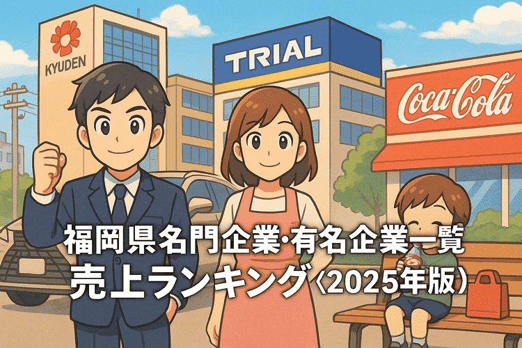 福岡県名門企業・有名企業一覧 売上ランキング〈2025年版解説〉