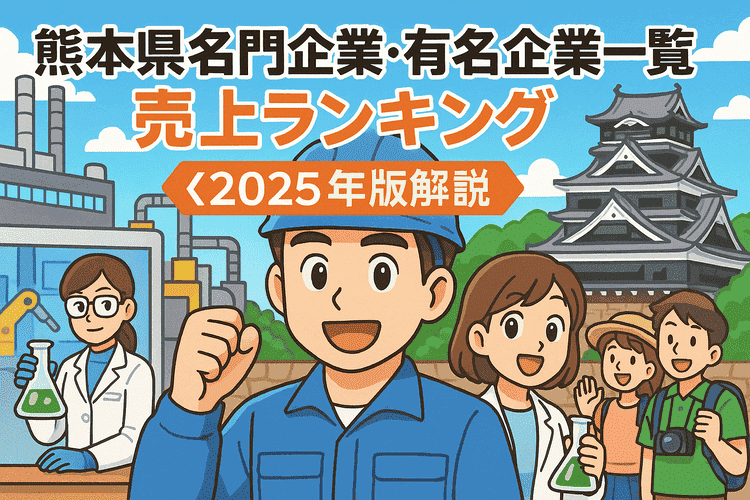熊本県名門企業・有名企業一覧 売上ランキング〈2025年版解説〉