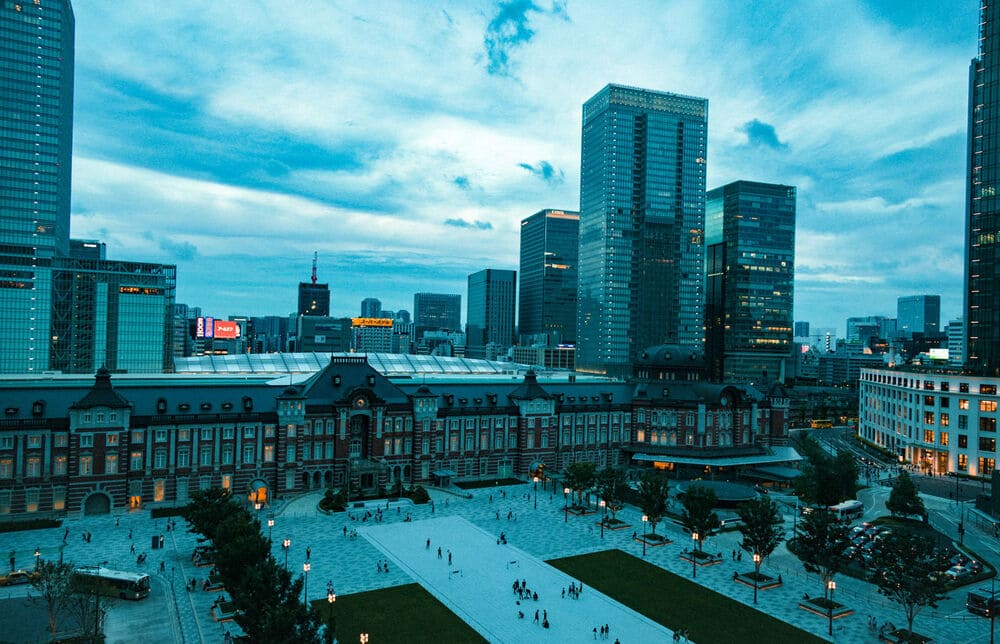 東京駅 フリー素材