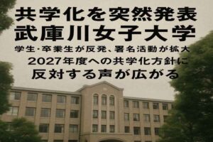 武庫川女子大学が突然の共学化宣言 在学生から反対の声と署名活動が拡大中 - coki (公器）