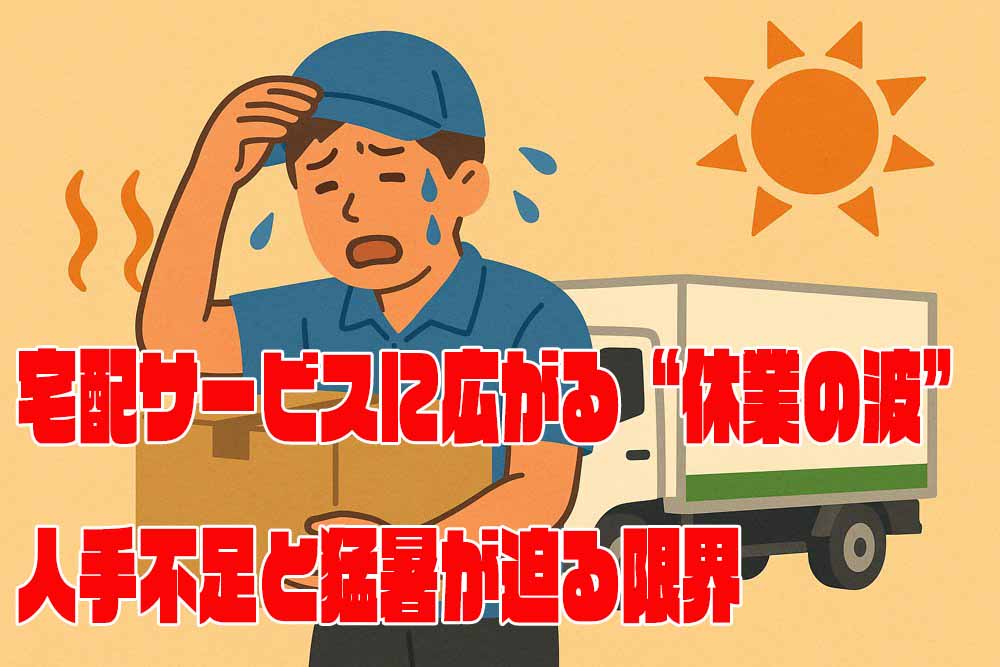 配達サービスの需要と限界