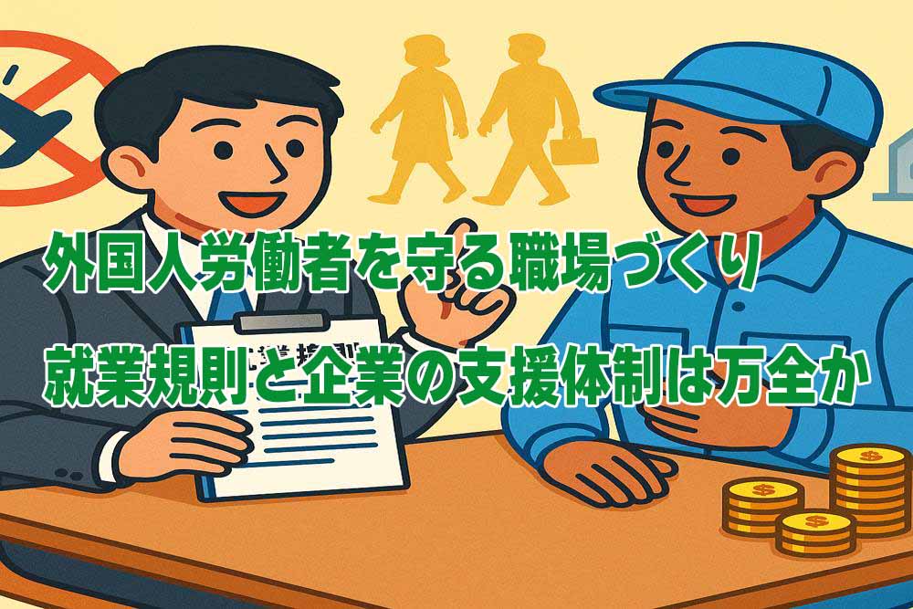 外国人労働者への支援