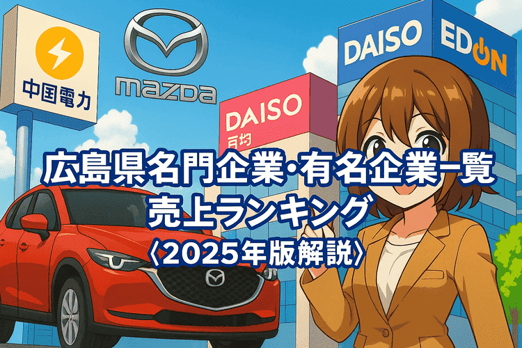 広島県名門企業・有名企業一覧 売上ランキング〈2025年版解説〉
