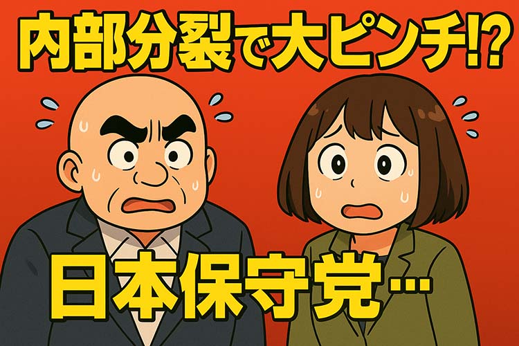 日本保守党分裂
