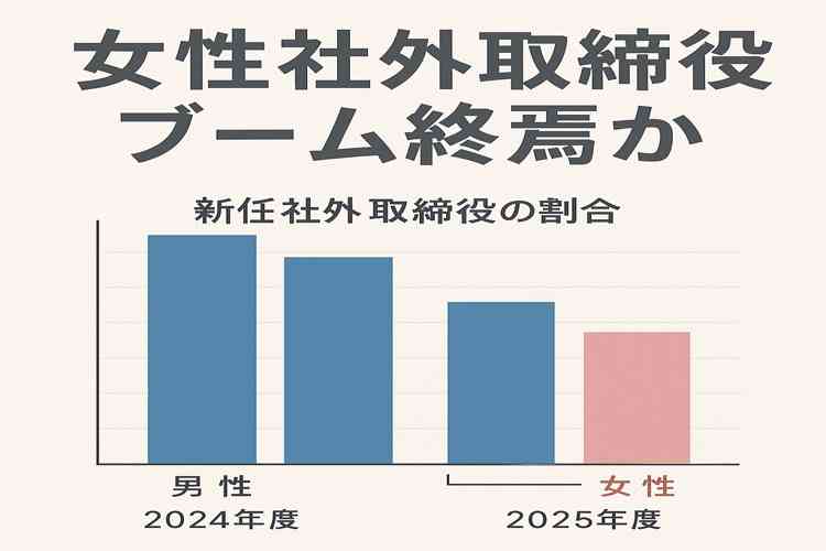 女性社外取締役ブーム終焉か?