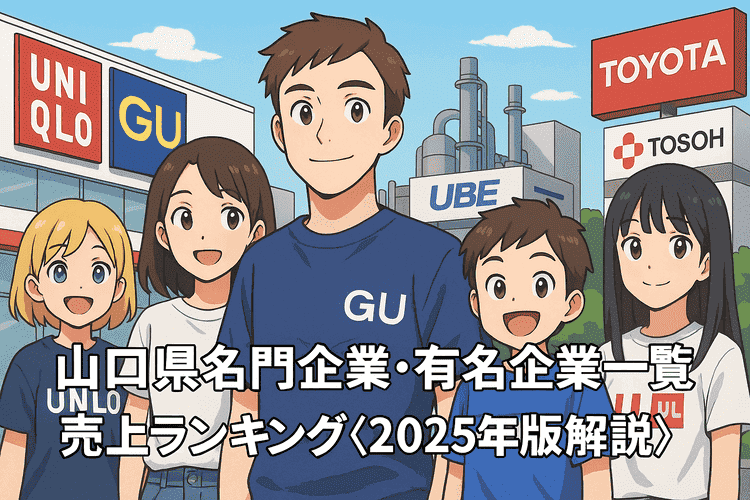 山口県名門企業・有名企業一覧 売上ランキング〈2025年版解説〉