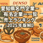 愛知県名門企業・有名企業一覧 売上ランキング〈2025年版解説〉