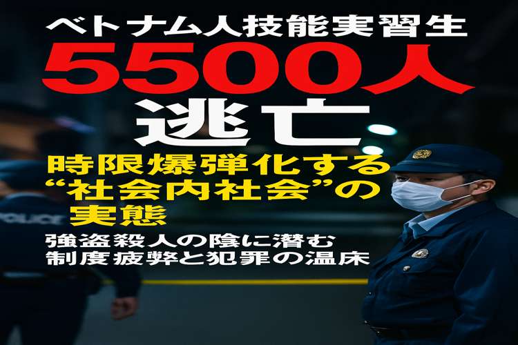 ベトナム人技能実習生大脱走