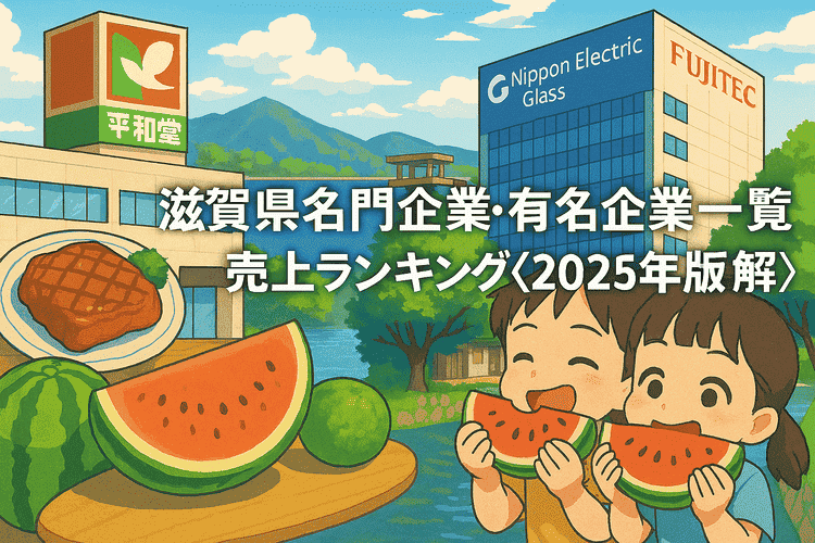 滋賀県名門企業・有名企業一覧 売上ランキング〈2025年版解説〉