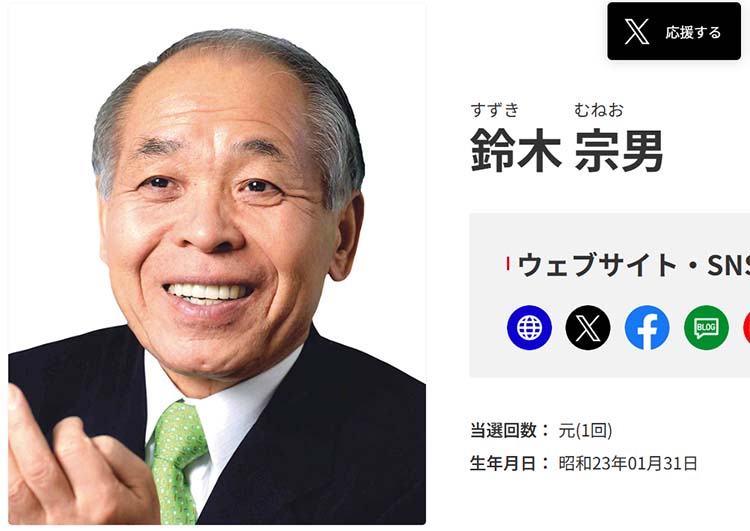 鈴木宗男