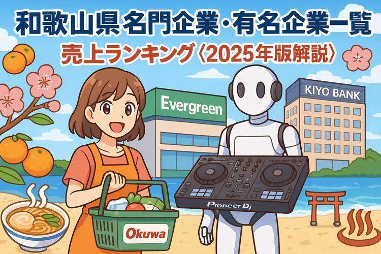 和歌山県名門企業・有名企業一覧 売上ランキング〈2025年版解説〉