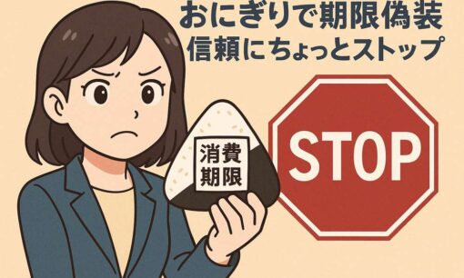 おにぎりの消費期限を偽装　ミニストップ全店で販売停止　信頼に“ちょっとストップ”
