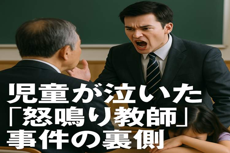 怒れる教員