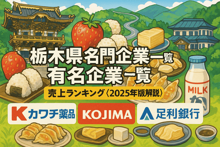 栃木県名門企業・有名企業一覧 売上ランキング〈2025年版解説〉