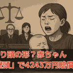【助産師裁判】赤ちゃん”絶壁頭”で4243万円賠償請求　命より頭の形？SIDS予防裁判が波紋