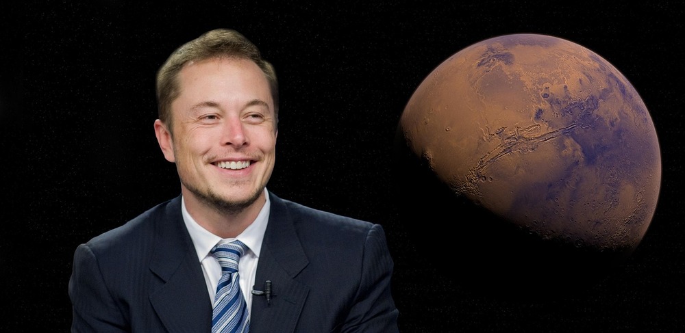 イーロンマスクと火星