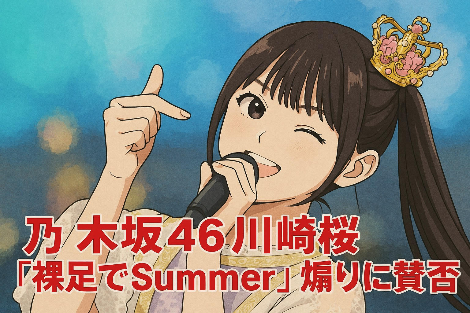 乃木坂46・川﨑桜”さくたん構文”煽りコールに賛否 「共感性羞恥