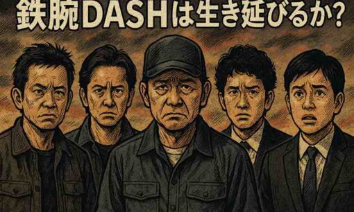 鉄腕DASHは生き延びるのか？TOKIO解散と不祥事が突きつけた現実