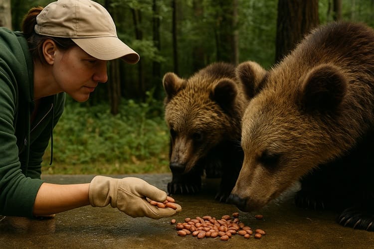 熊フェイク画像