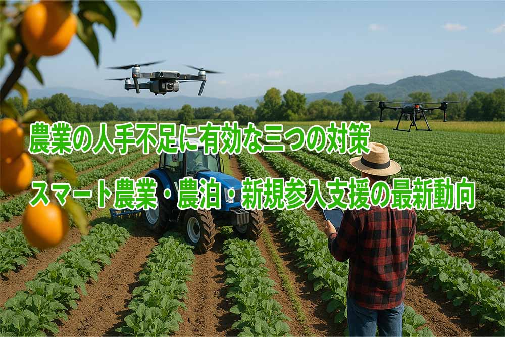 日本農業　三つの柱