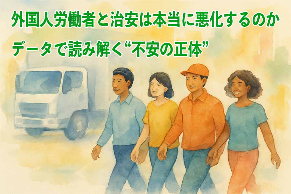 外国人労働者の増加は不安?