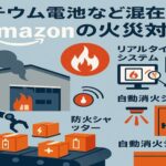 大阪・茨木のAmazon倉庫で大規模火災　防火扉作動も鎮火見通し立たず　リチウム電池混在の管理難が浮き彫りに