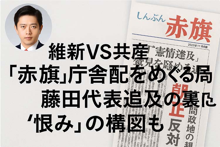 赤旗の押し売り問題