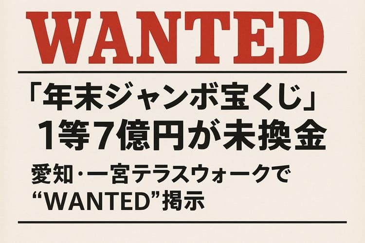年末ジャンボ宝くじ