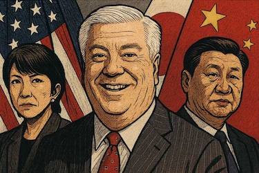 高市首相『台湾有事』発言に中国激怒　総領事の“首斬る”投稿で波紋　駐日米国大使が痛烈皮肉