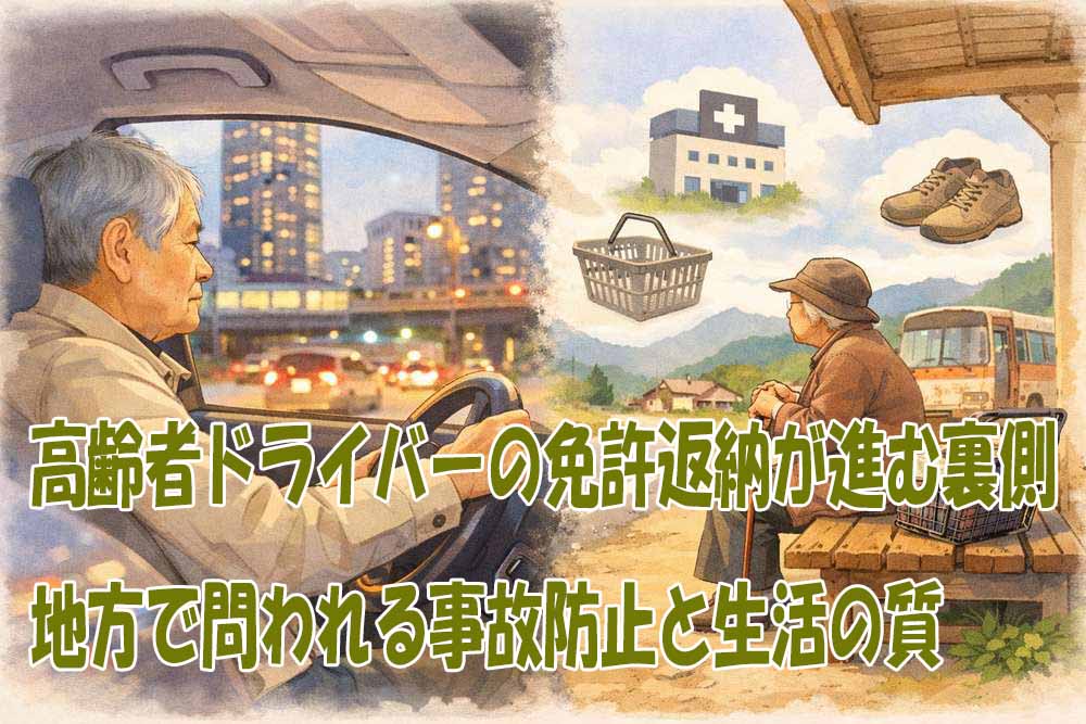 高齢ドライバーの免許返納